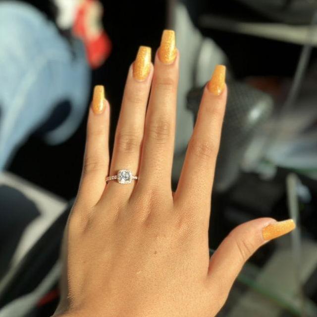 November 2017: Nadeem gave me a promise ring while we were in highschool. Looks like he kept his promise!