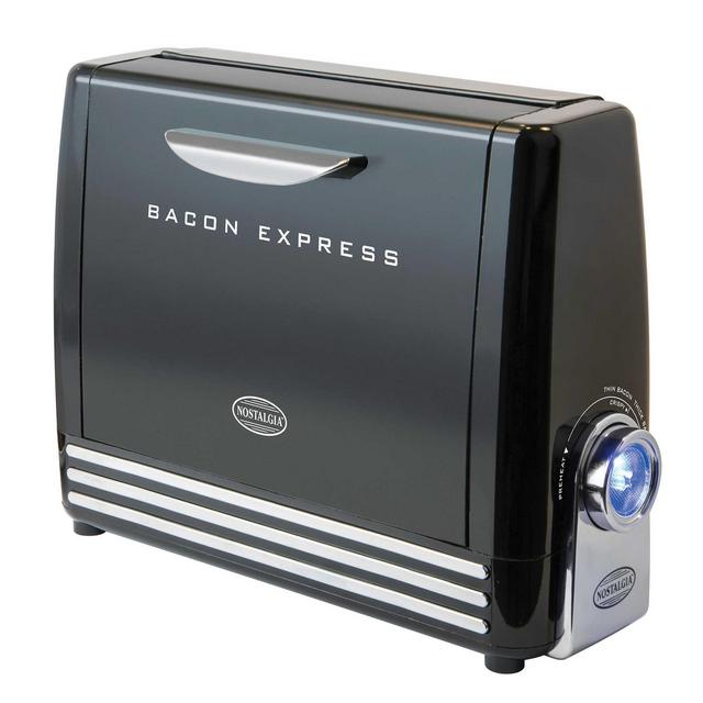 Nostalgia™ Electrics Bacon Express in Black