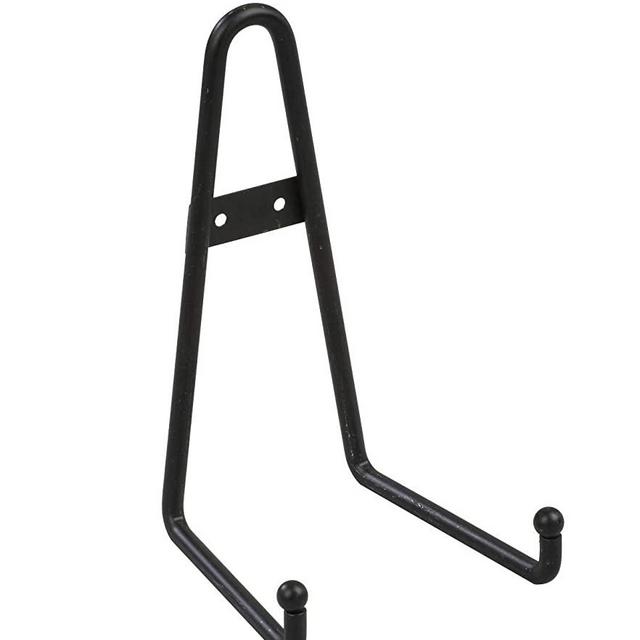 Tripar Large Black Metal Display Rack for Large Bowls, Platters, Cookbooks and Artwork