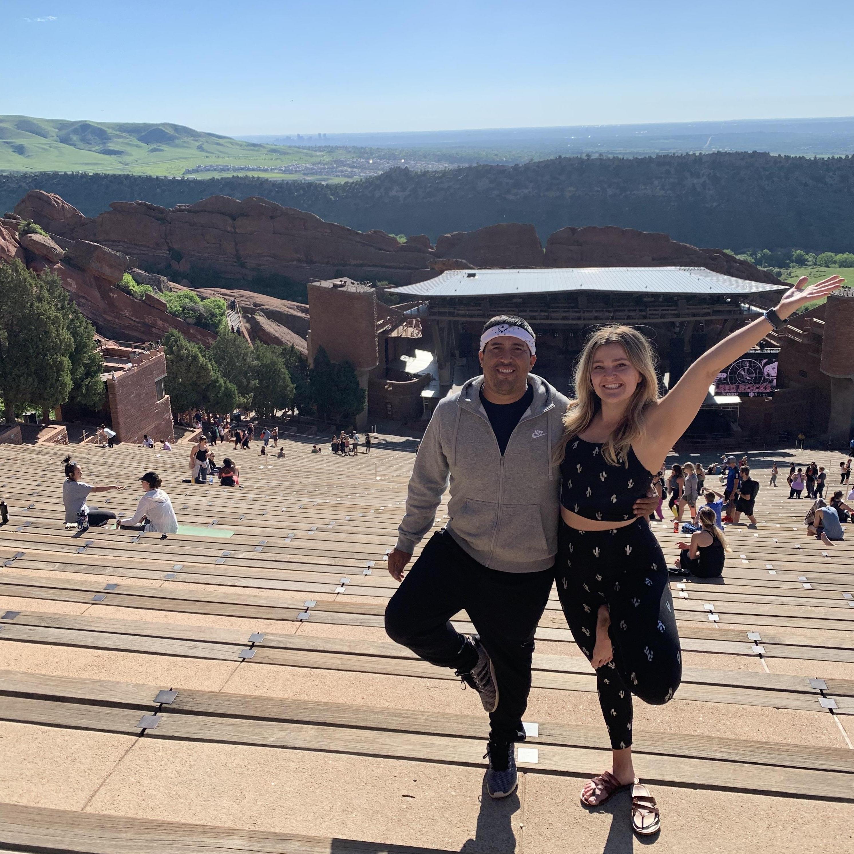 Yoga at Red Rocks