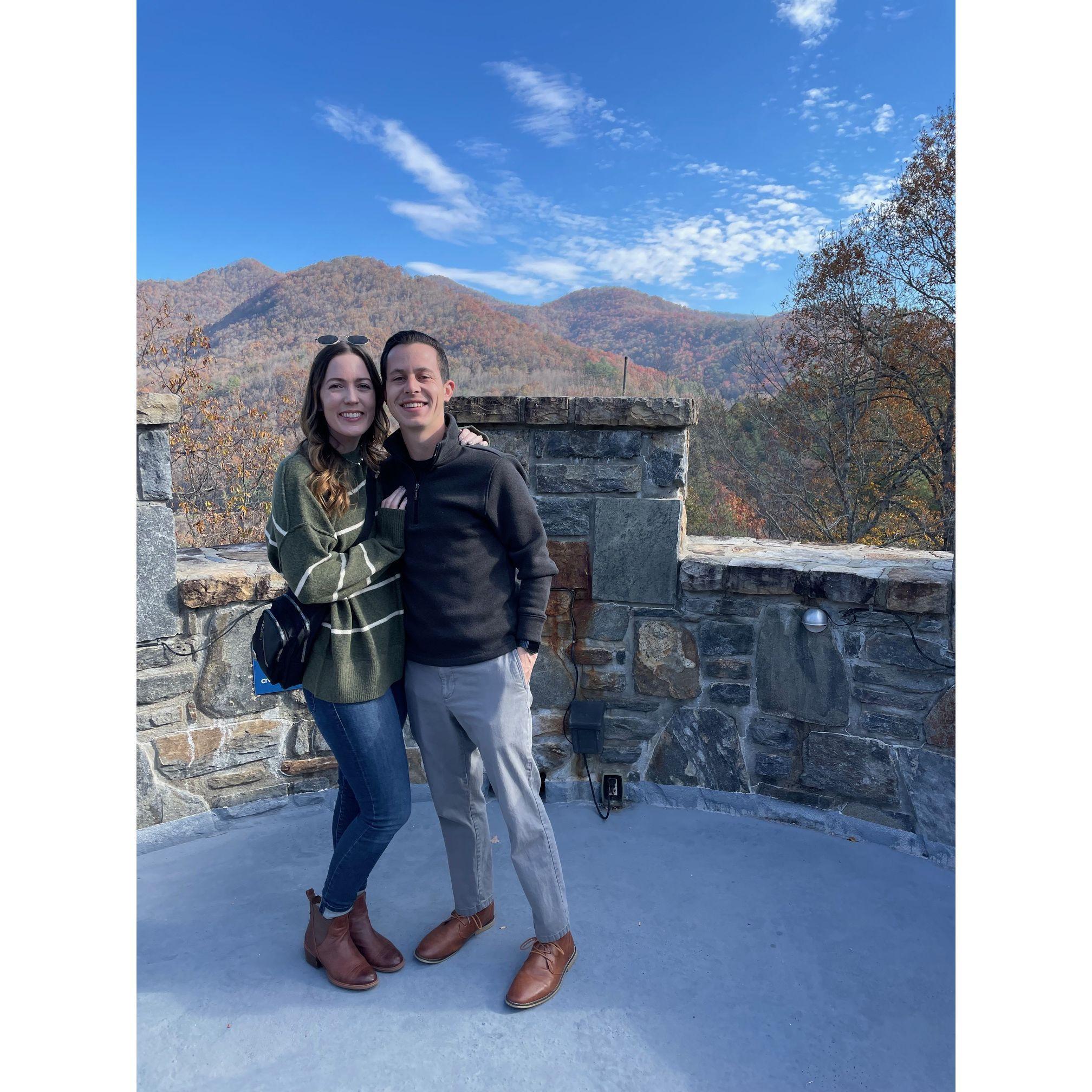 The day we picked our wedding venue!