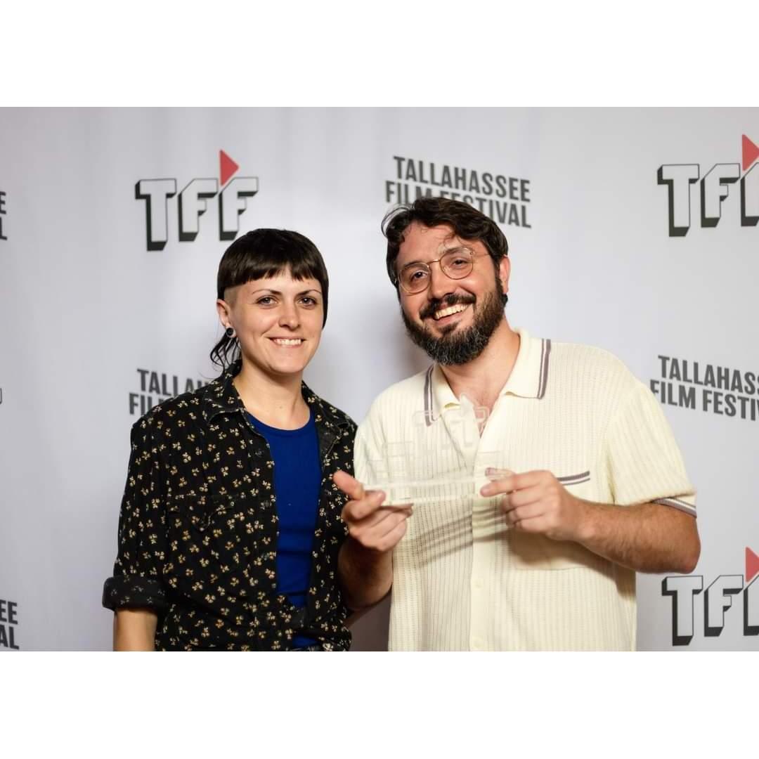 Will & April's 1st (and only to date) film award at the Tallahassee Film Festival.