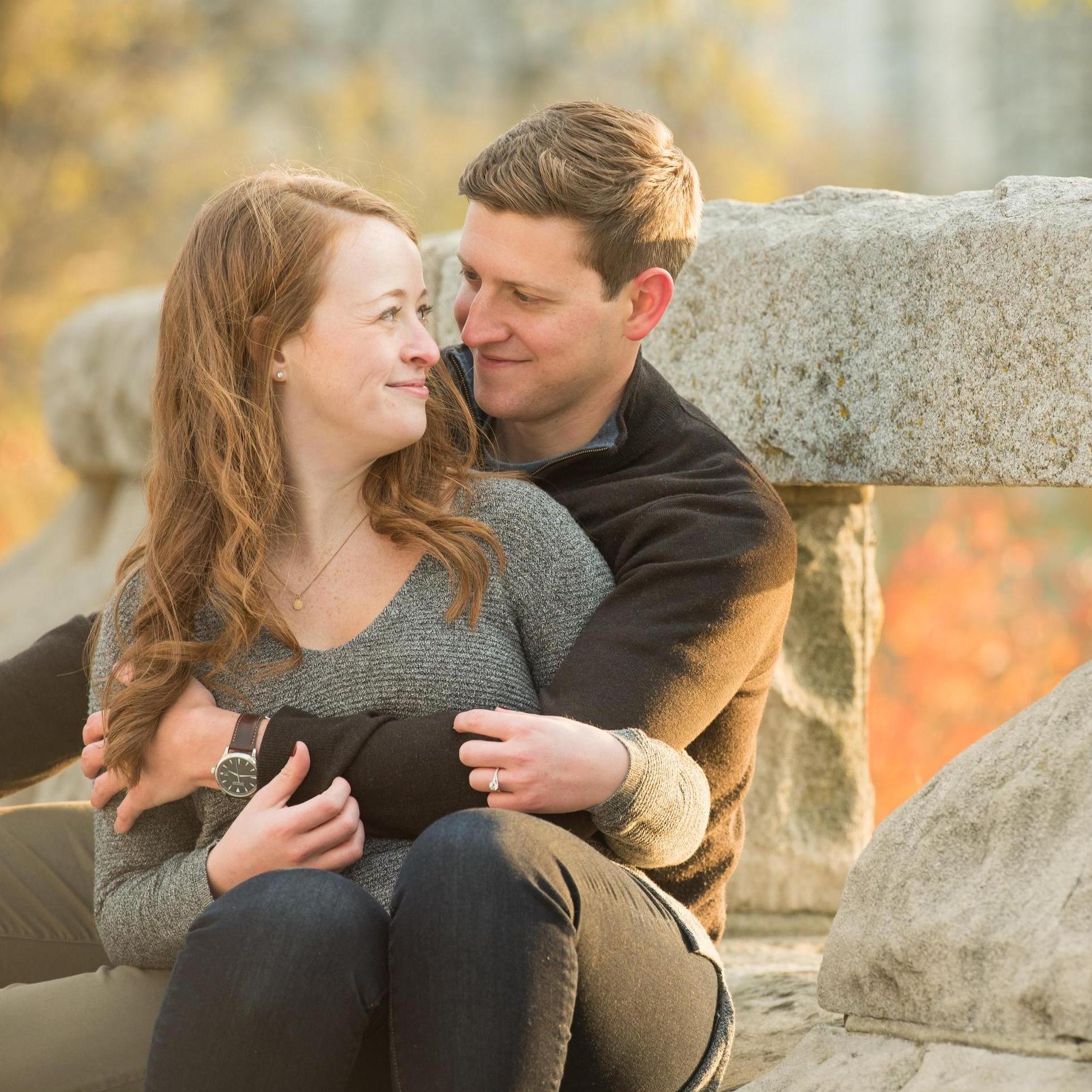 November 2018 - One of our favorite photos from our engagement session in Lincoln Park