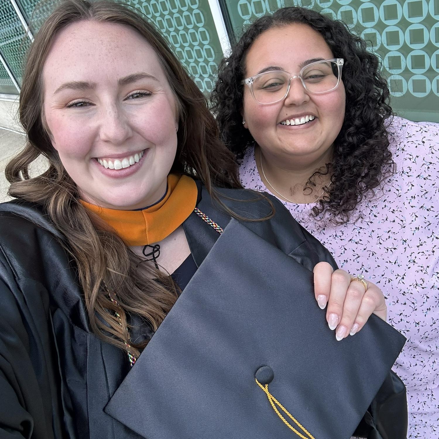 Katie graduated with her Master's in Nursing! May 2025