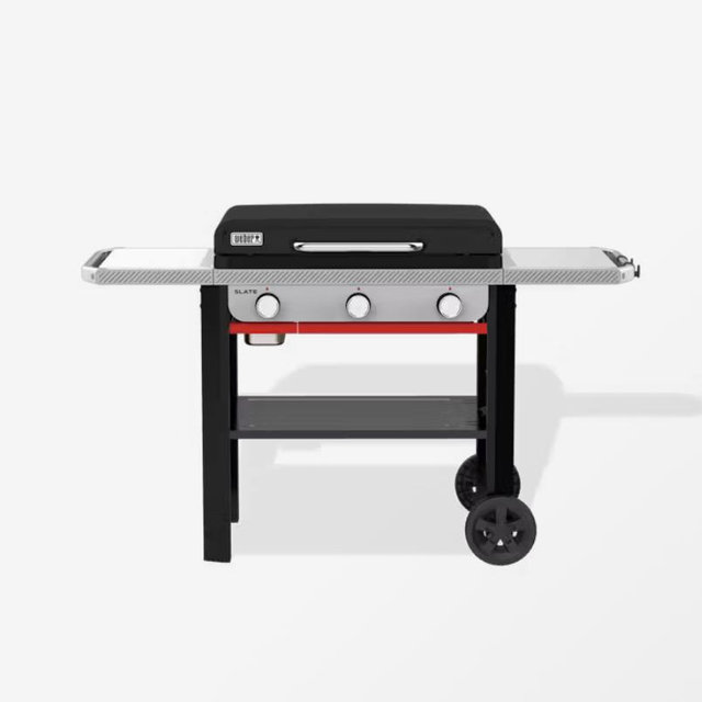 Weber Slate® 28” Griddle (Propane) | Rust-Resistant & Pre-Seasoned