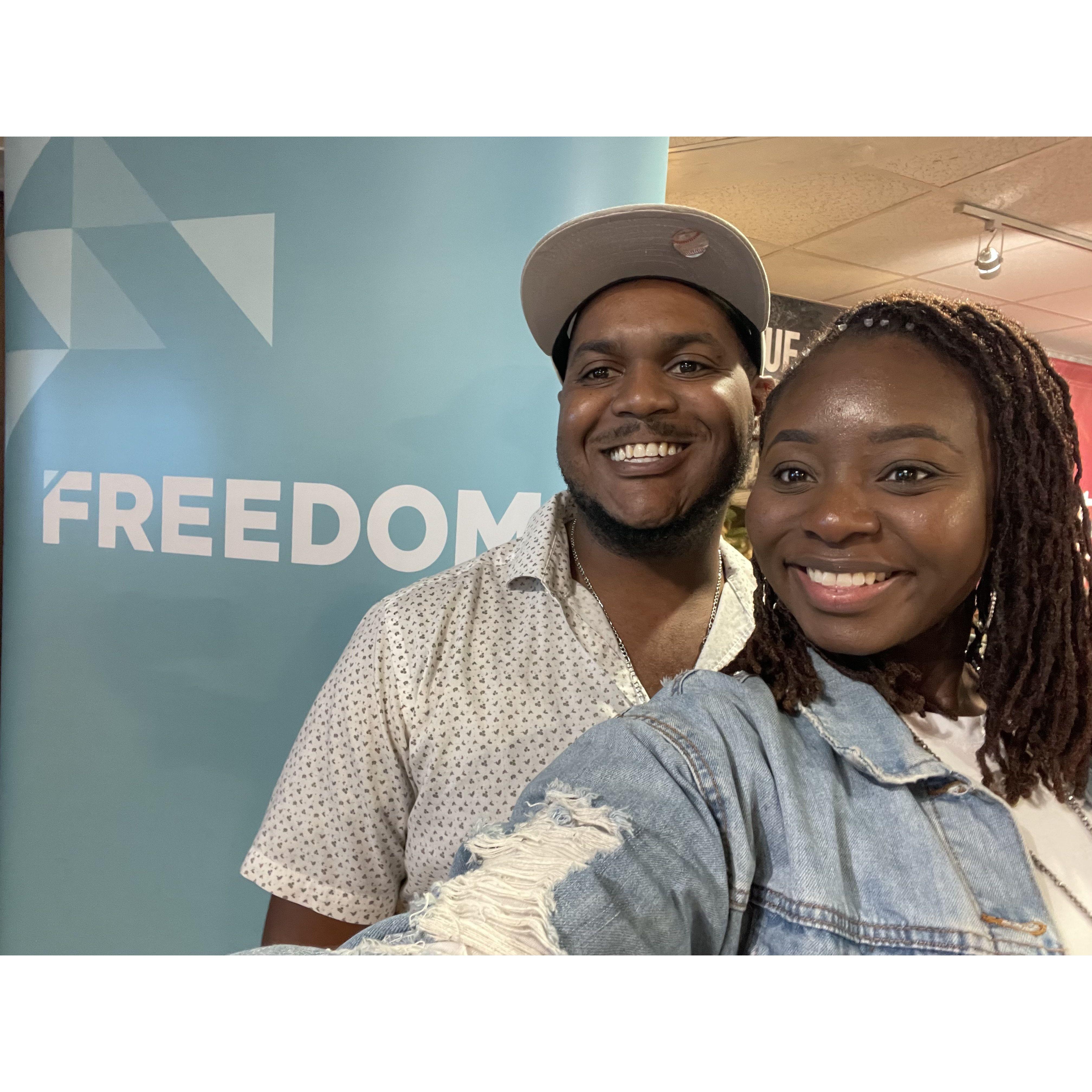 We completed the FREEDOM group at our church.