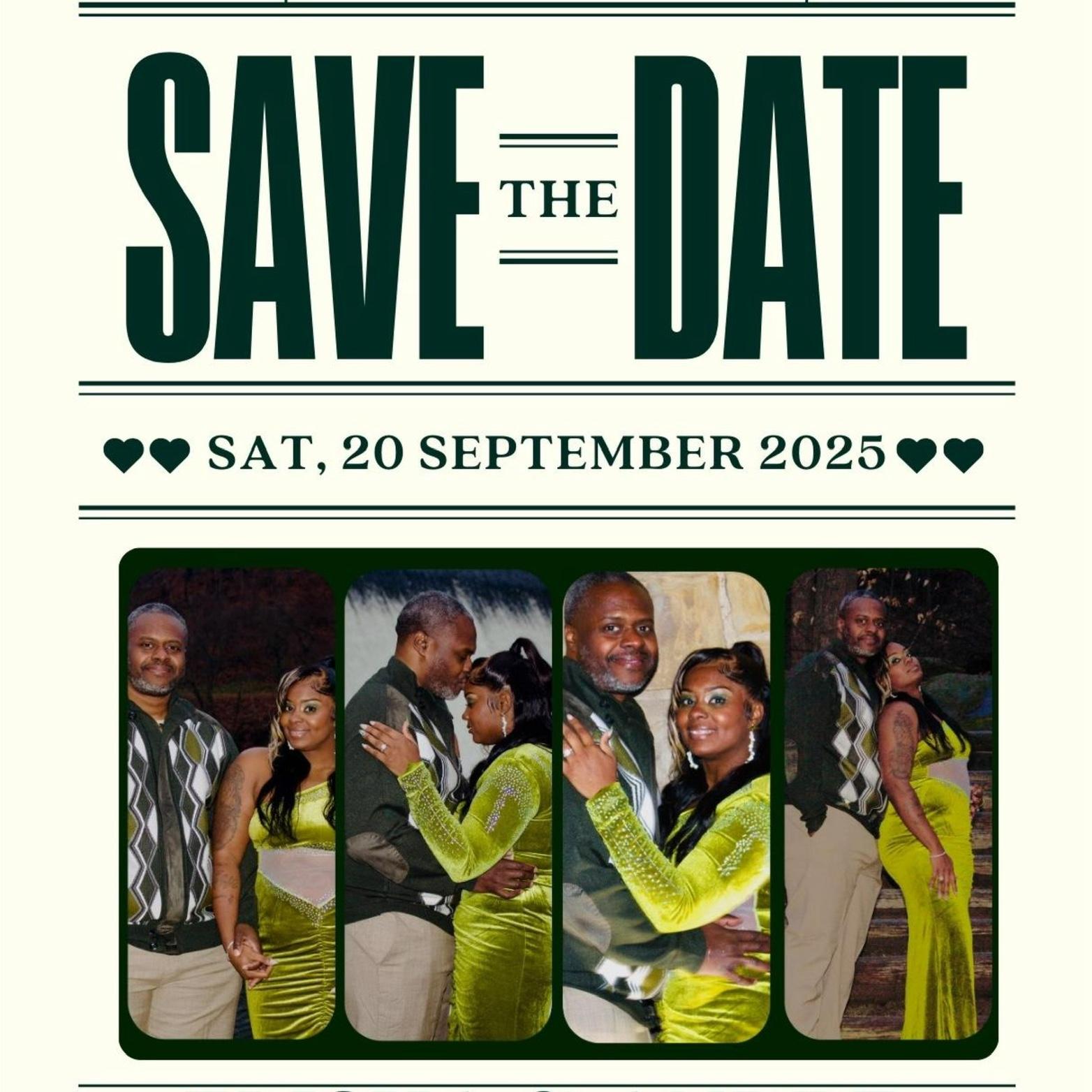 Save The Date!! 🥰🥰