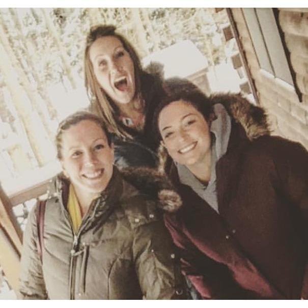 "We're the the three best friends that anyone can have." (Juls, Suz, Katie)