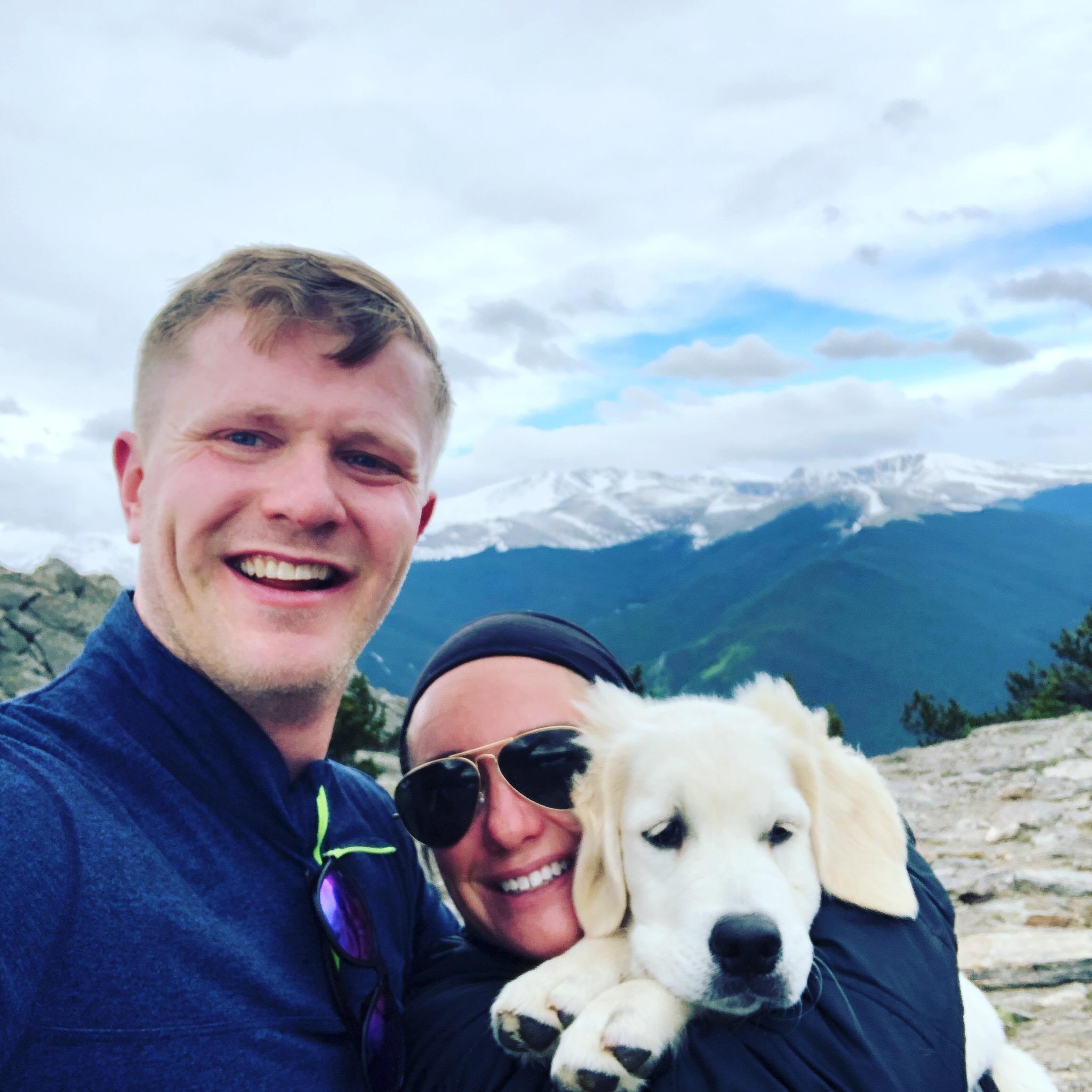 Bubs' first summit.