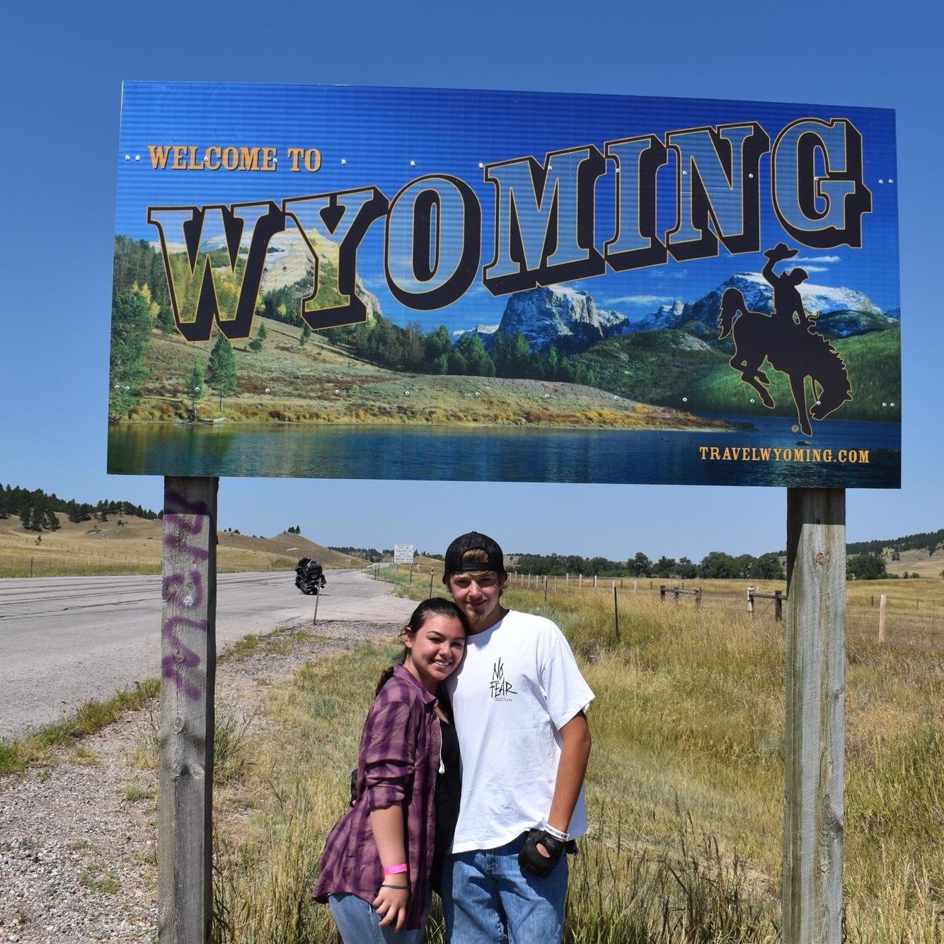 Ryan and Felicia have been going to the Sturgis motorcycle rally every year together since 2017. This is from there first trip where they put over 1,200 miles on Ryan’s bike.