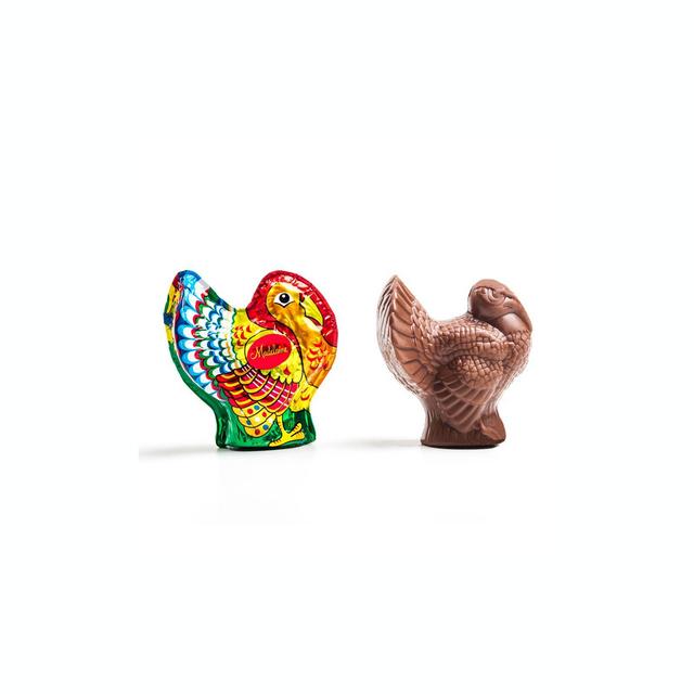 Madelaine® 1 oz. Semi-Solid Foiled Milk Chocolate Turkey