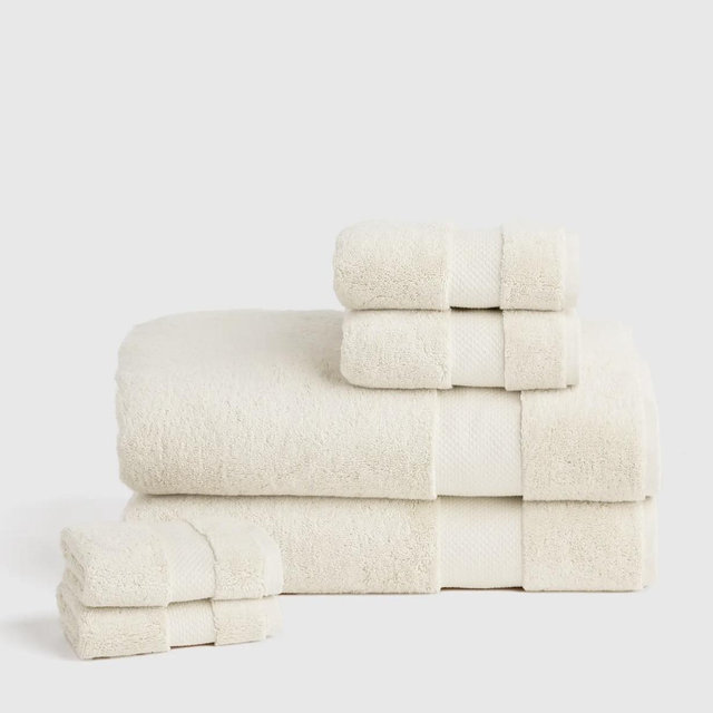 Turkish Ultra Plush Bath Sheet Bundle - Ivory