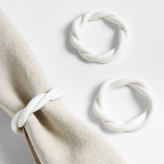 Marcella Infinity Napkin Ring, Set of 4