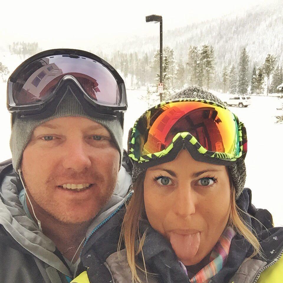 Snowboarding in Colorado