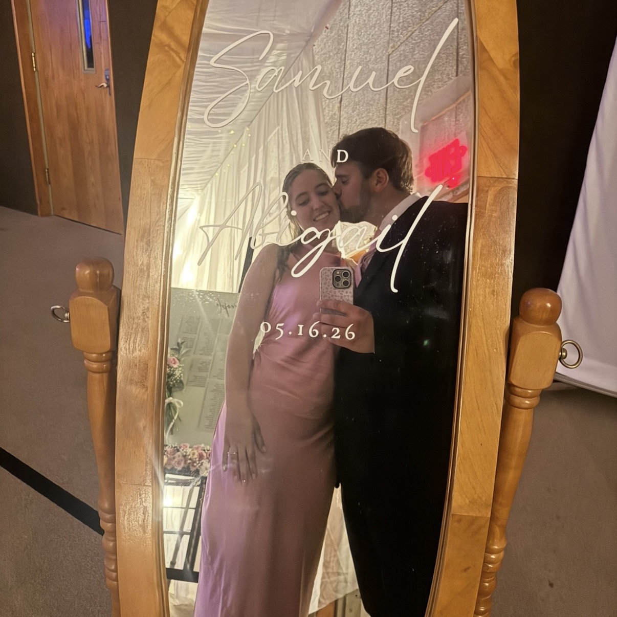 Keenan and Elora at Sam and Abi's Wedding!