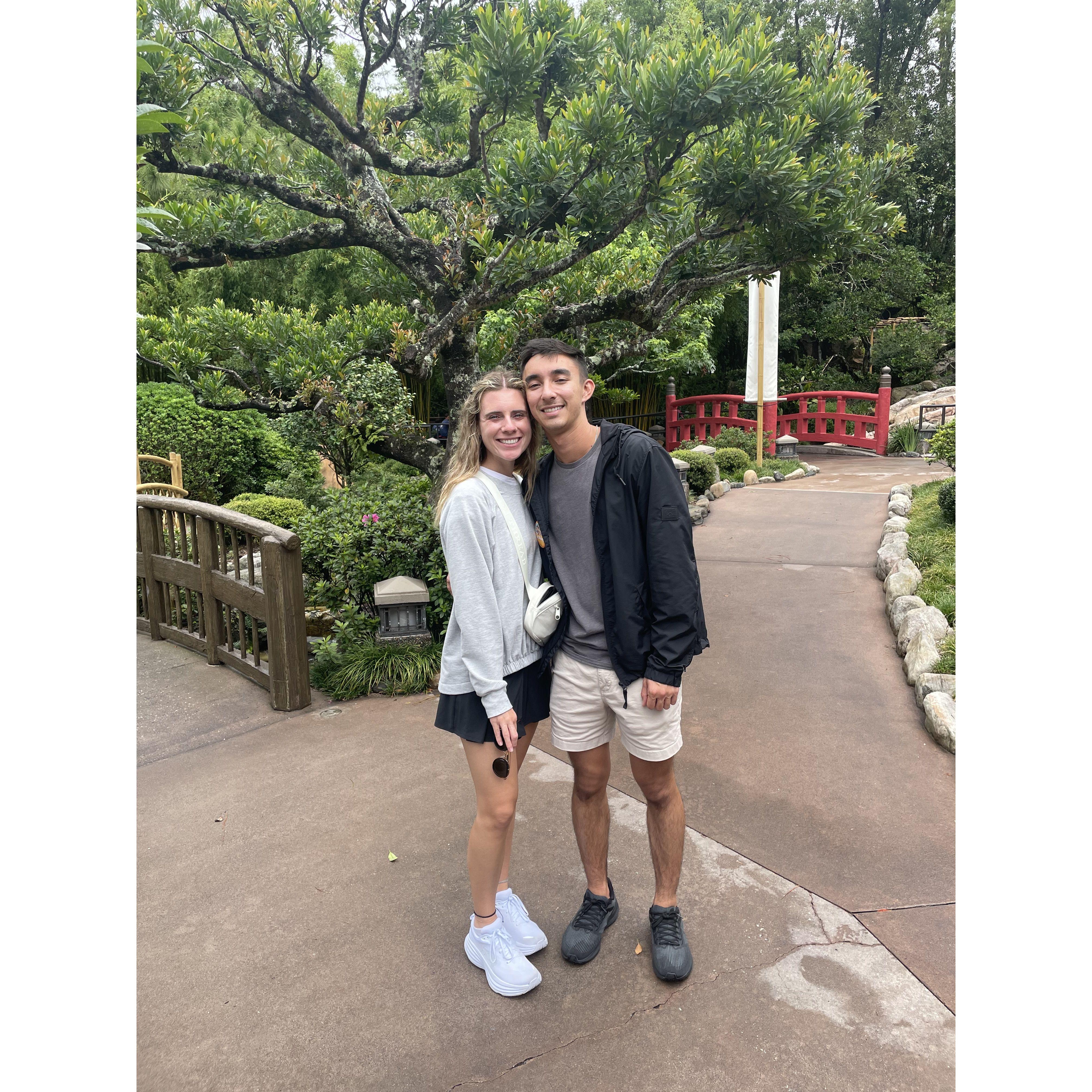 epcot (japan) - little did we know this would not be our only trip to tokyo this year...