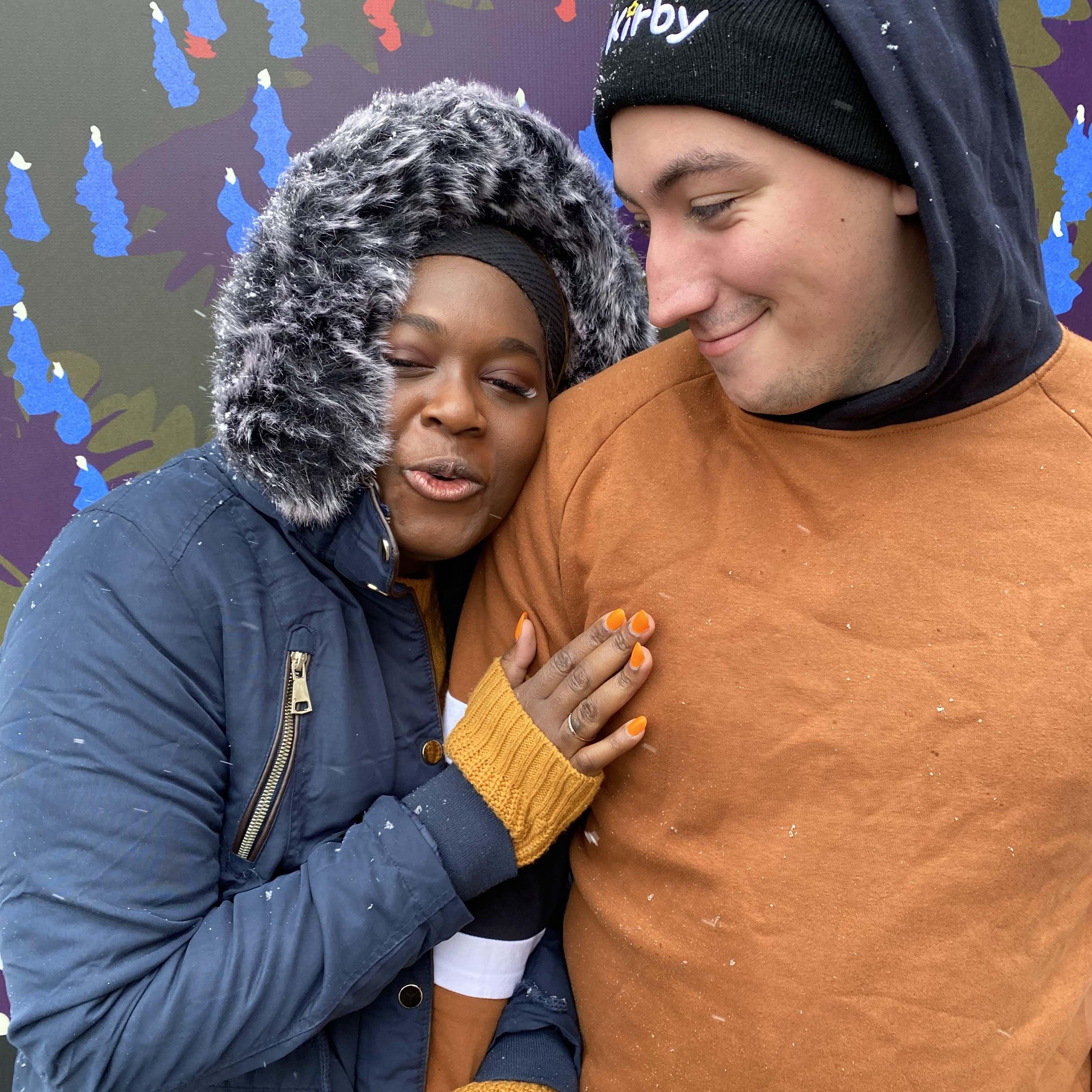 Are you cold, you big ole boy?