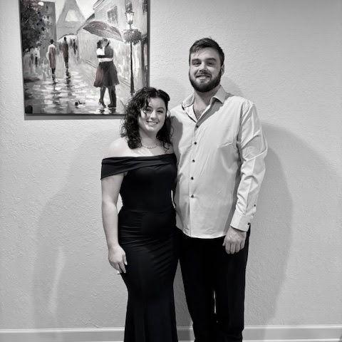 Our first formal wedding