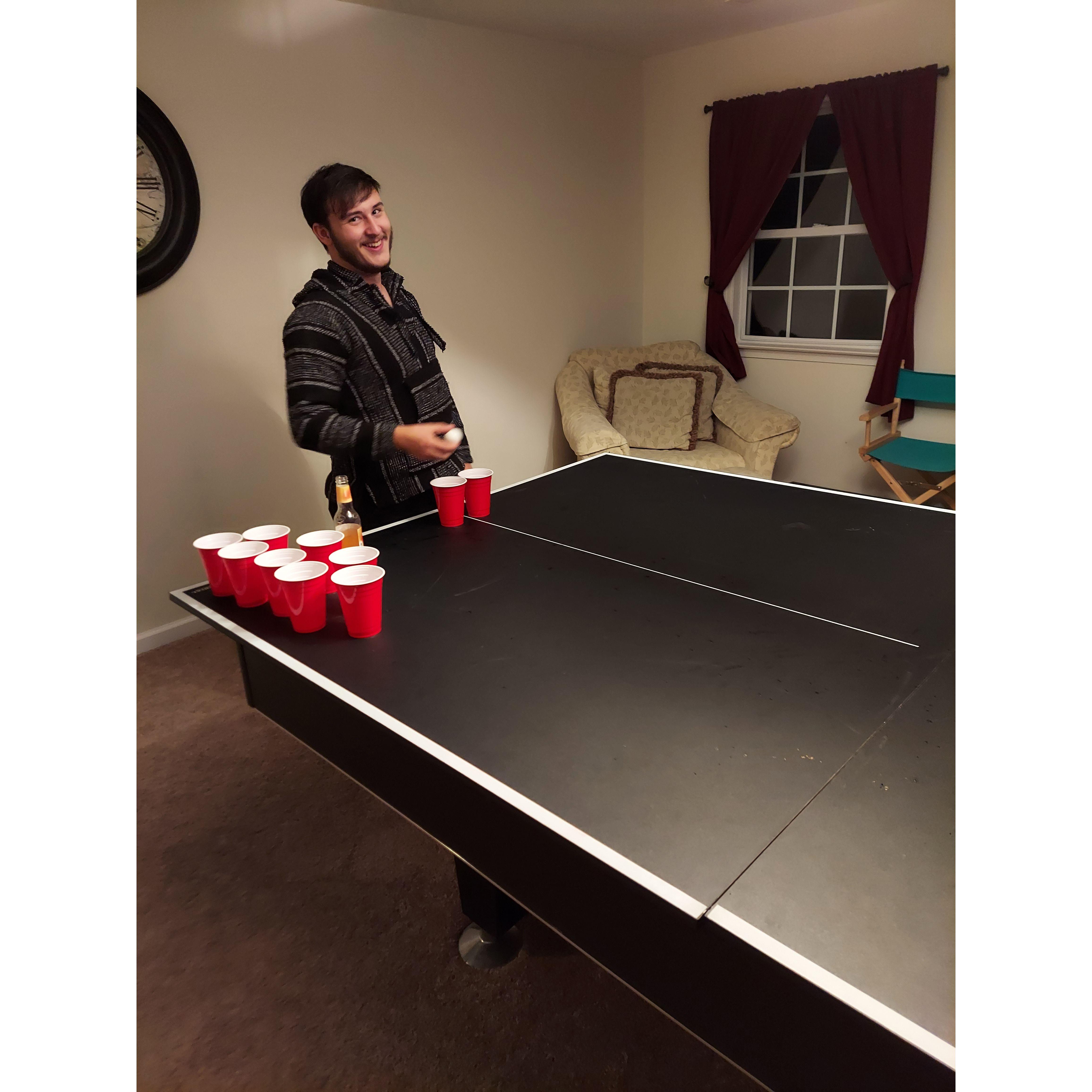 Post engagement surprise party.