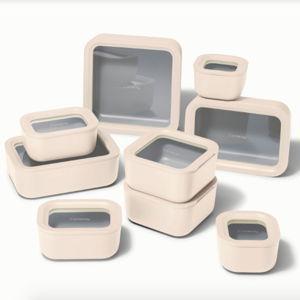 Food Storage + Minis Set | Glass Food Storage Containers with Lids