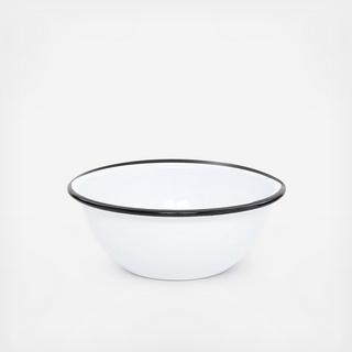 Vintage Enamelware Cereal Bowl, Set of 4