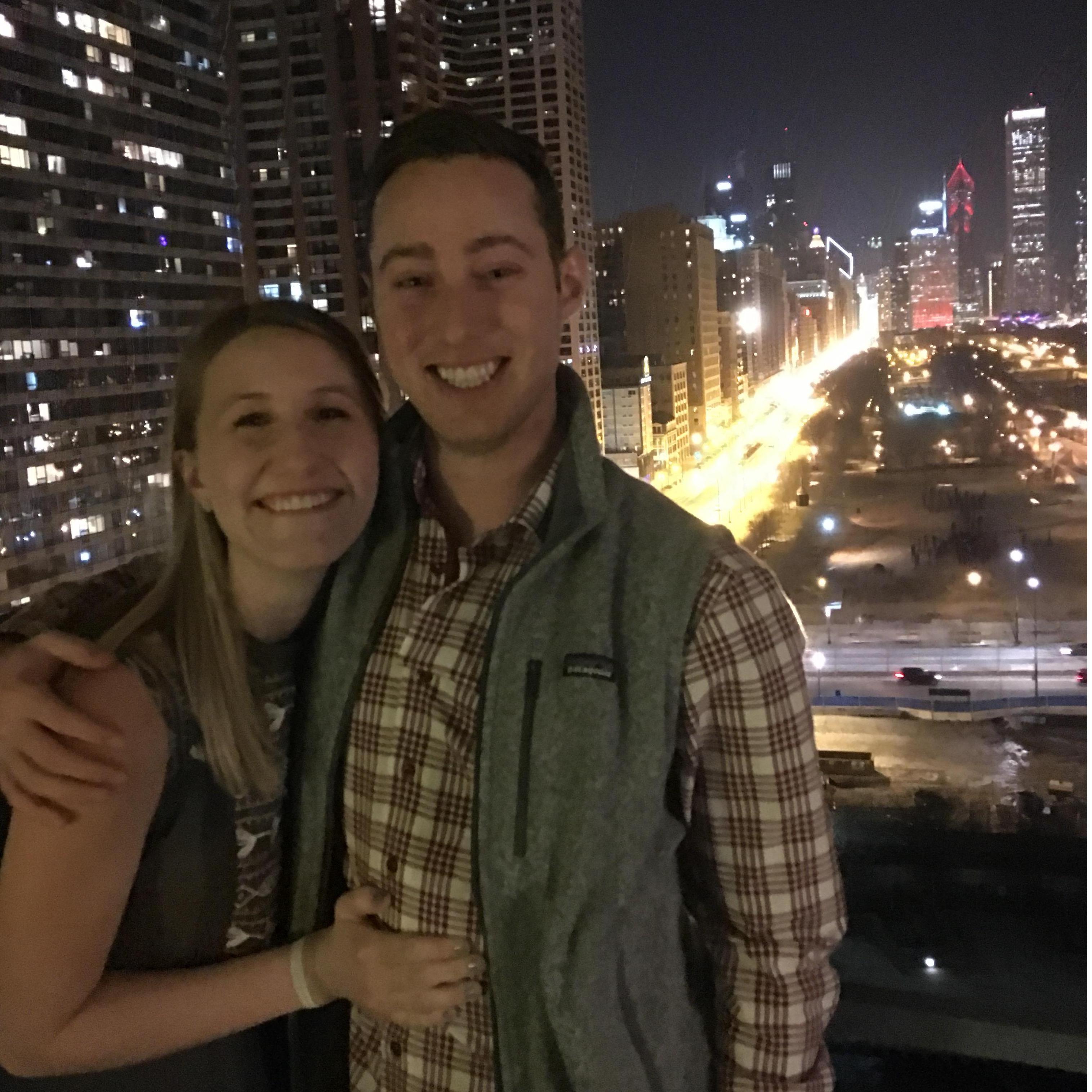 Maddie’s first job in Chicago
