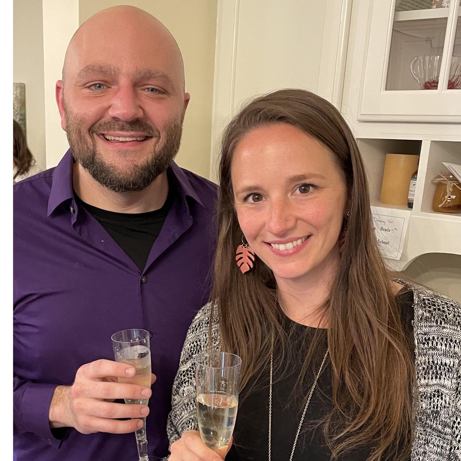 Cheers to the engagement!