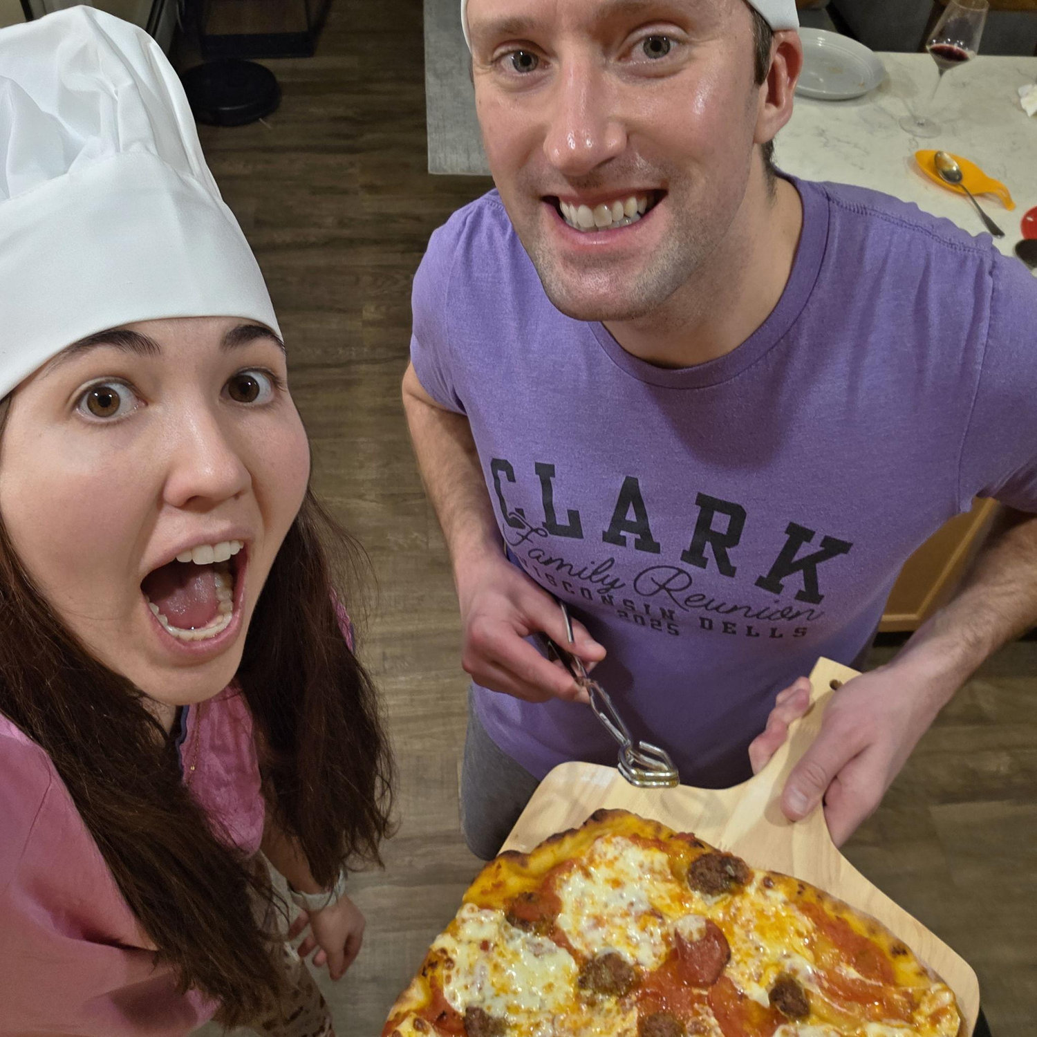 It only took 12 hours to make this pizza