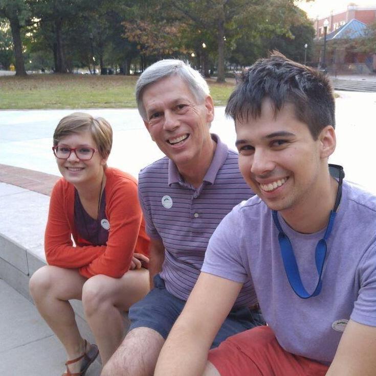 Visiting the park in Huntsville, October 2015