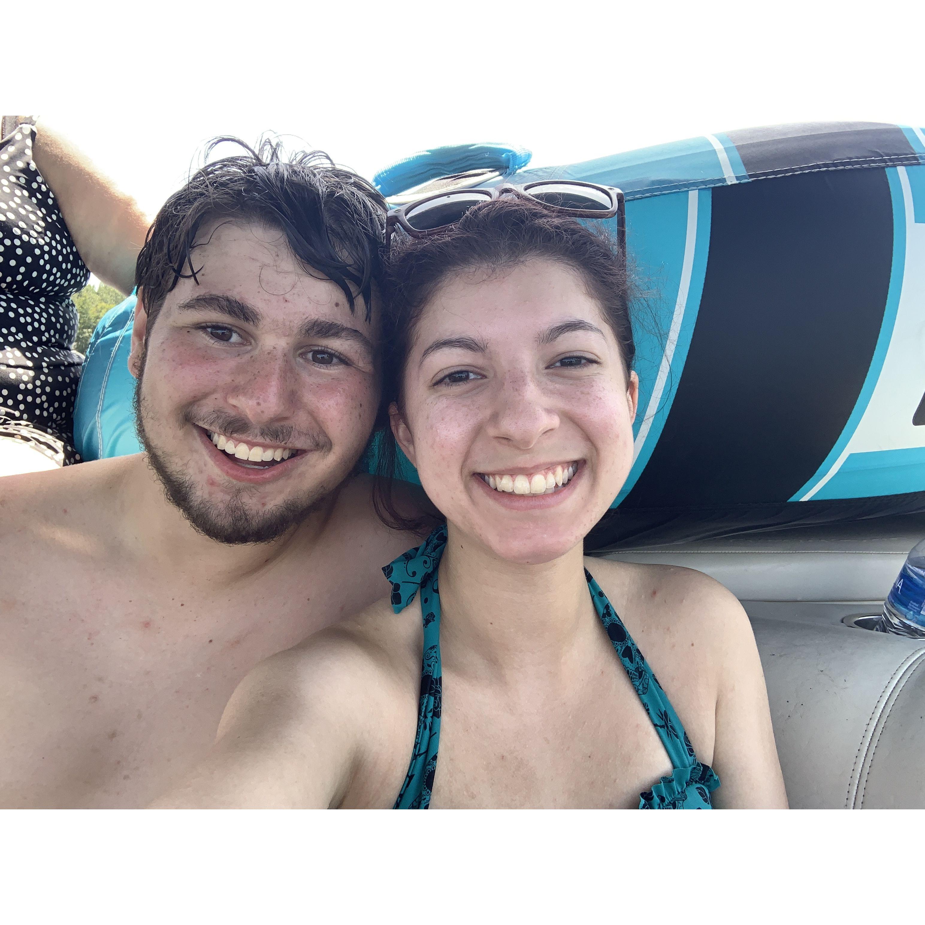 Boating trip with family Aug '21