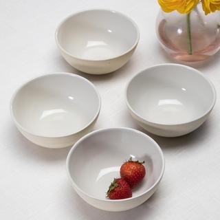 Shell Bisque Small Bowl, Set of 4