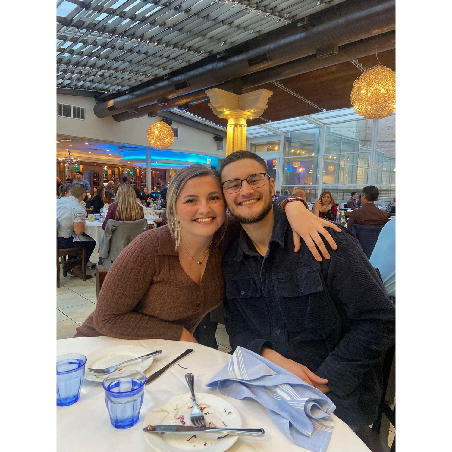 Luciano's 28th birthday dinner.