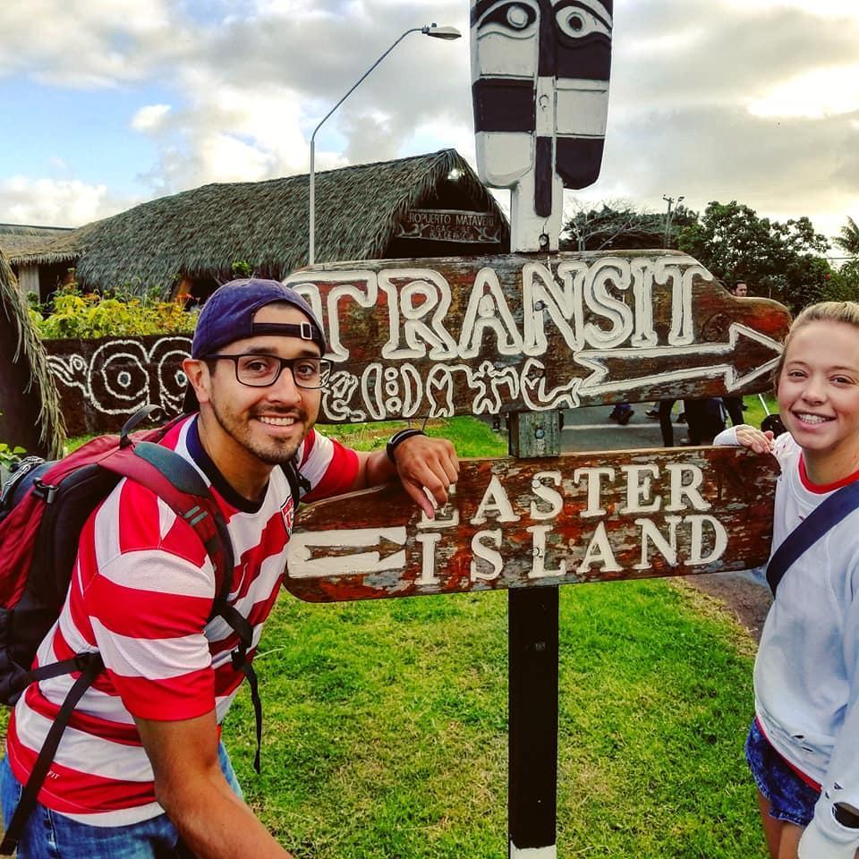 First international travel together.