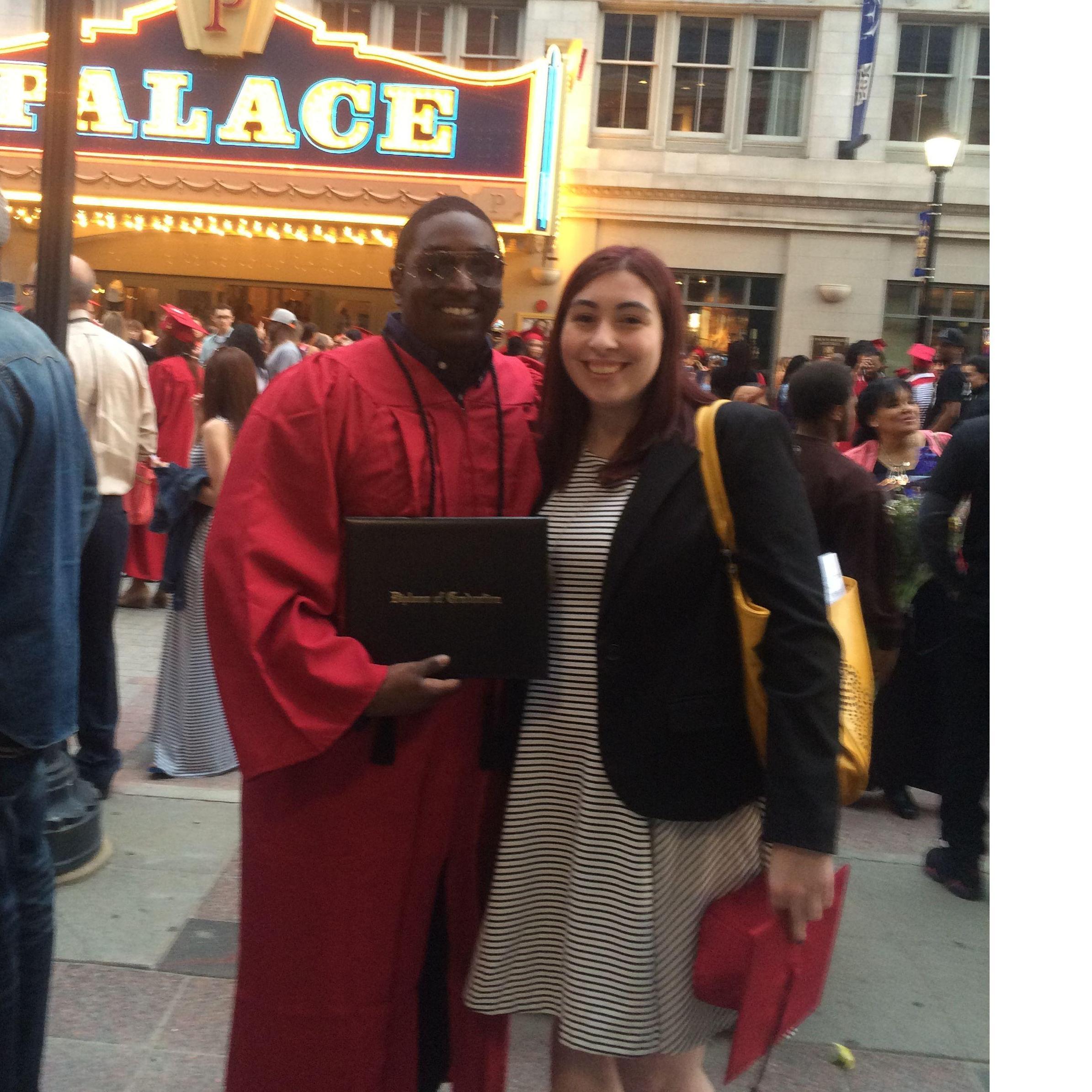 Andrew's graduation from Lincoln Tech! (May 2016)