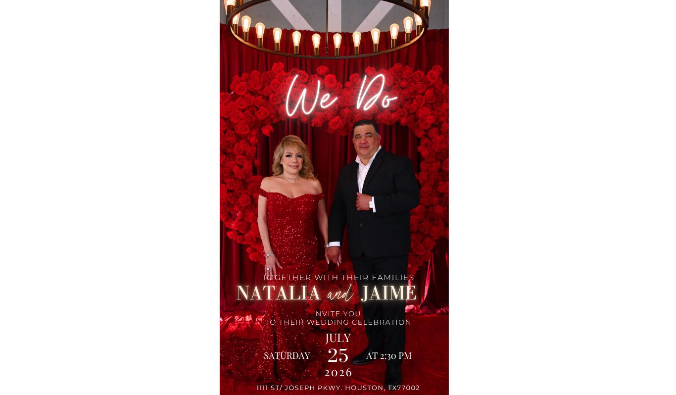 The Wedding Website of Jaime Franco and Natalia Peña