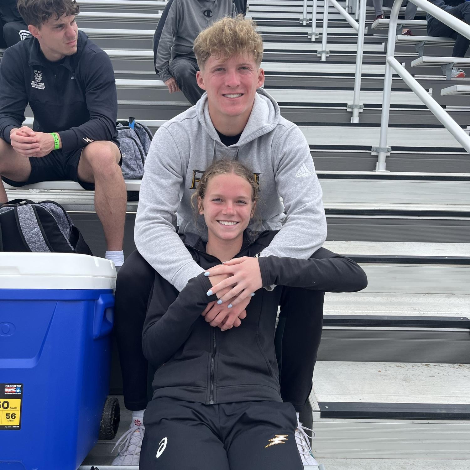 Track meet in California