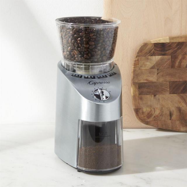 Capresso ® Infinity Stainless Steel Conical Burr Grinder