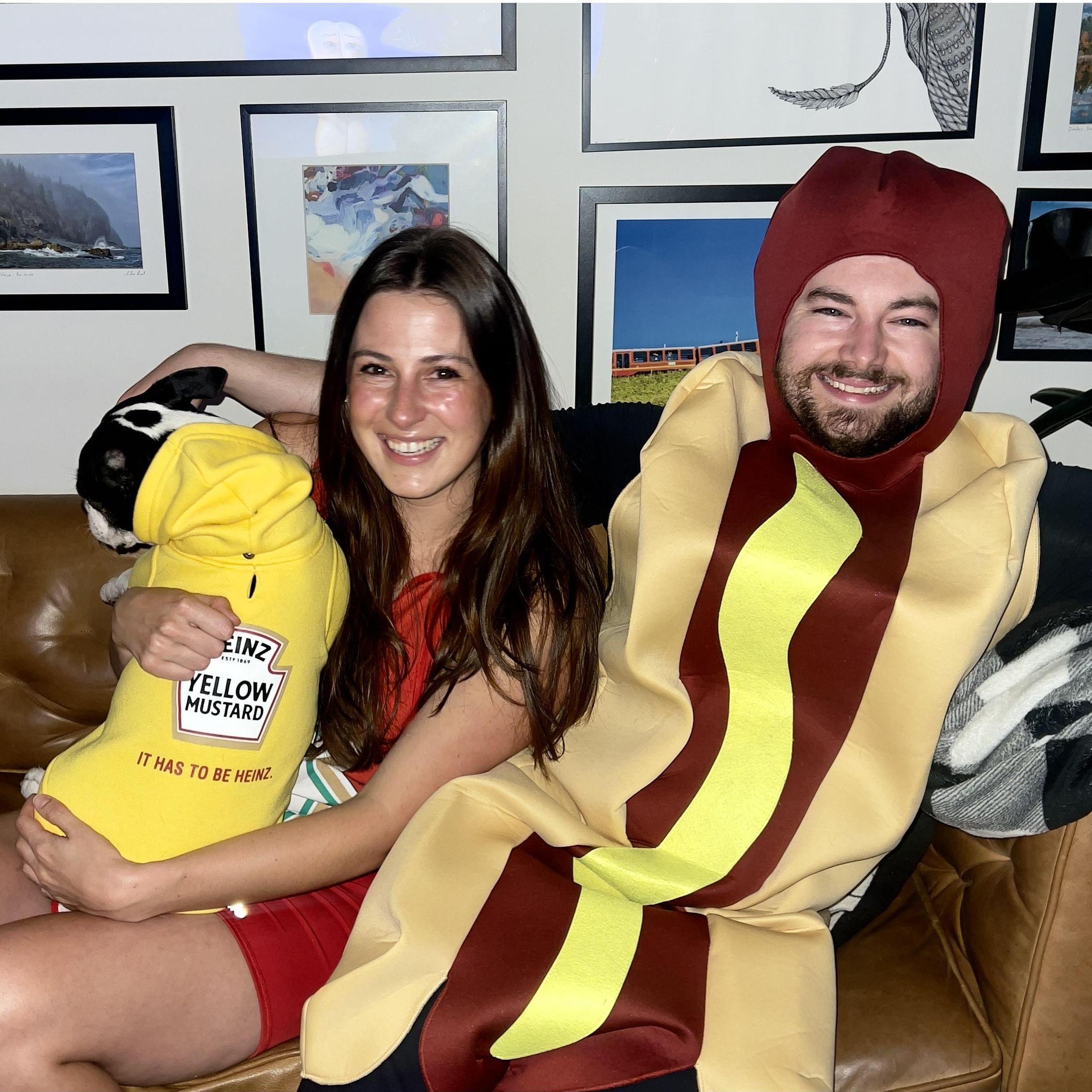 Our Halloweenie party in 2024.