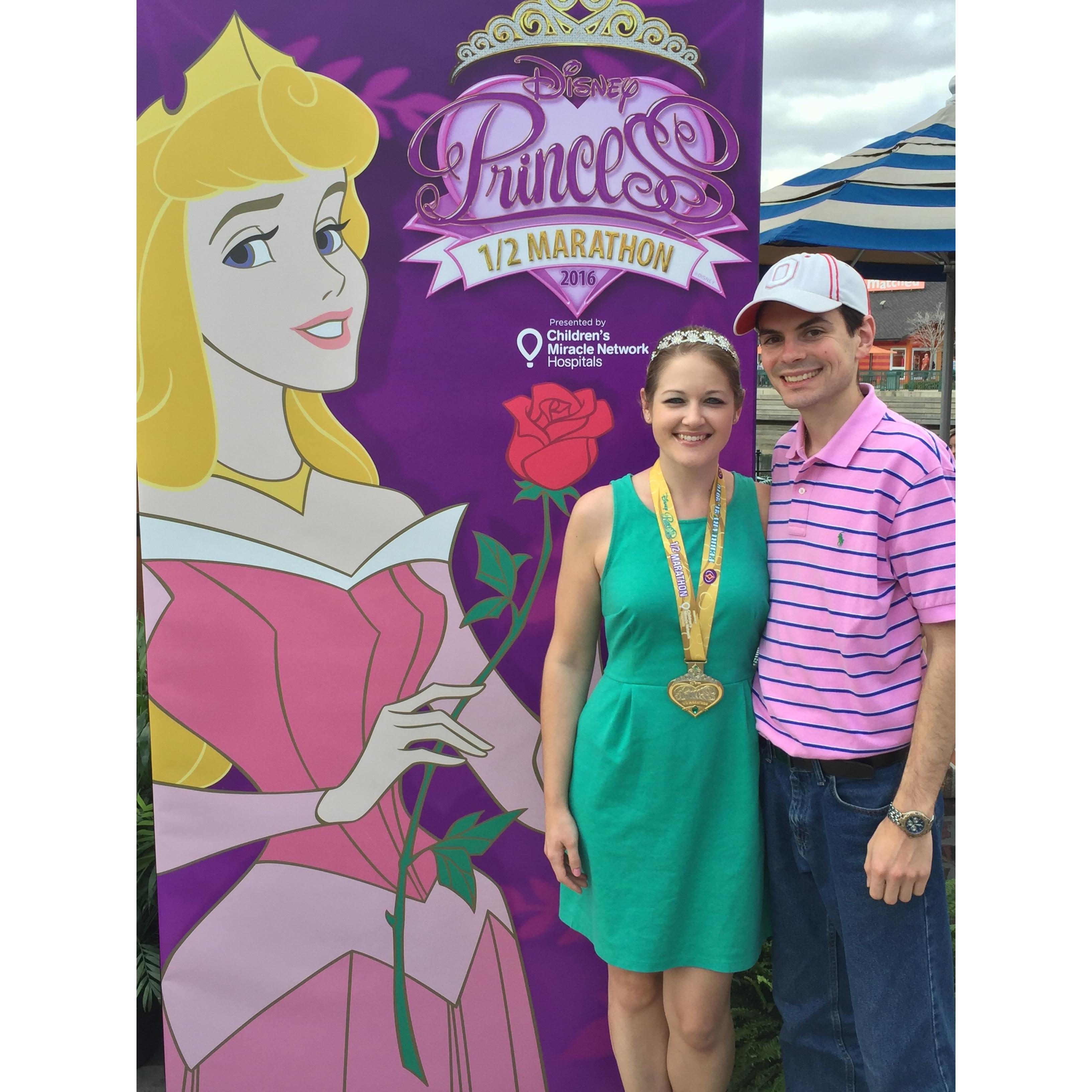 February 2016 - Disney Springs - The Princess and her Prince