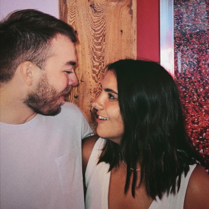 The night we said "I love you" for the first time <3