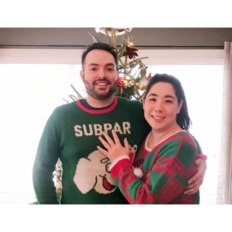 The day we got engaged!