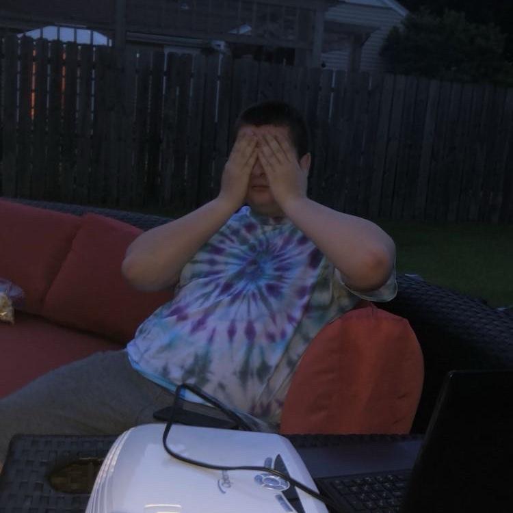 With Maddy and Cole quarantining separately at their respective family homes, they unfortunately spent their first anniversary apart. Once restrictions lightened, they had an outdoor movie date!