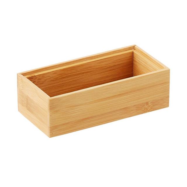 9" x 18" Bamboo Drawer Organizer Starter Kit