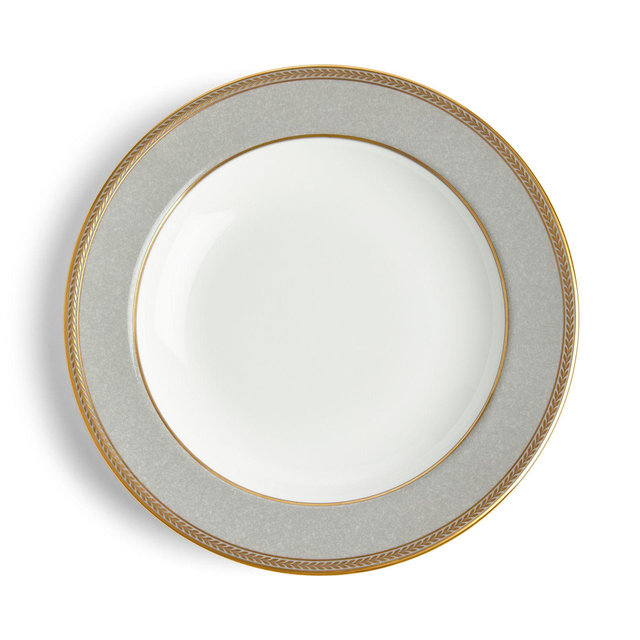 Wedgwood Renaissance Grey Rim Soup Bowl