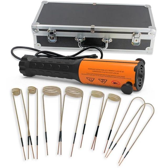 Solary Induction Bolt Heater Tool - 1100W 110V Magnetic Induction Heater Bolt Removal, Nut Buster Tool with 8 Coil for Rusty Screw Removing