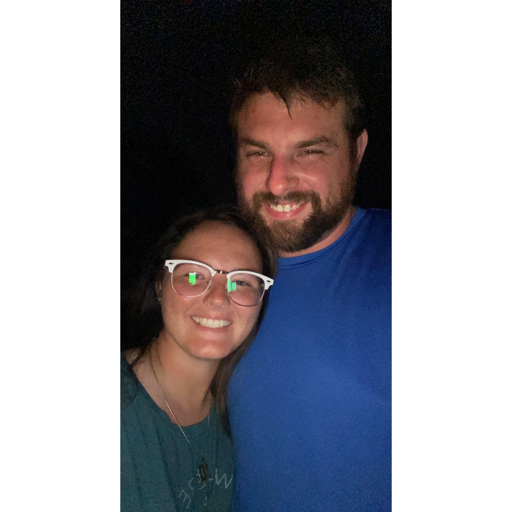 Our first picture together