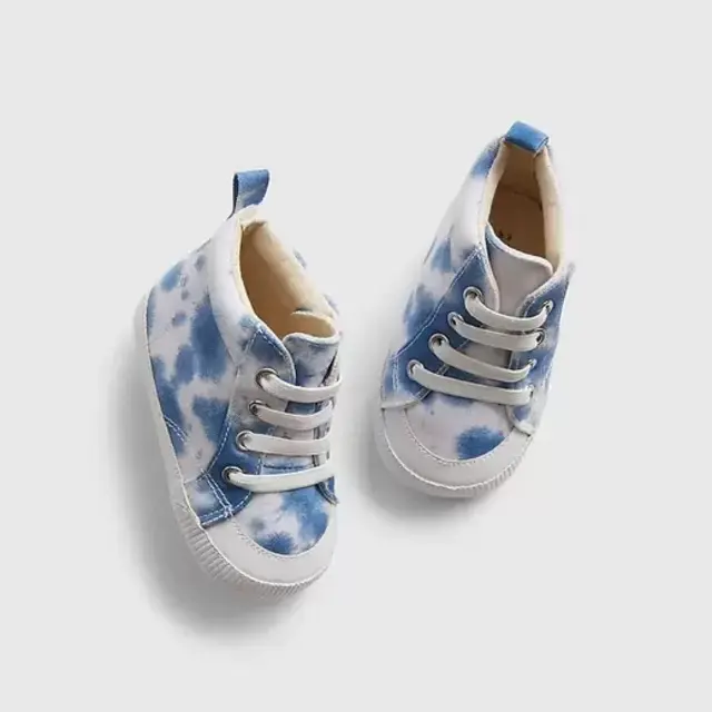 Baby High-Top Sneakers, 3-6 mo