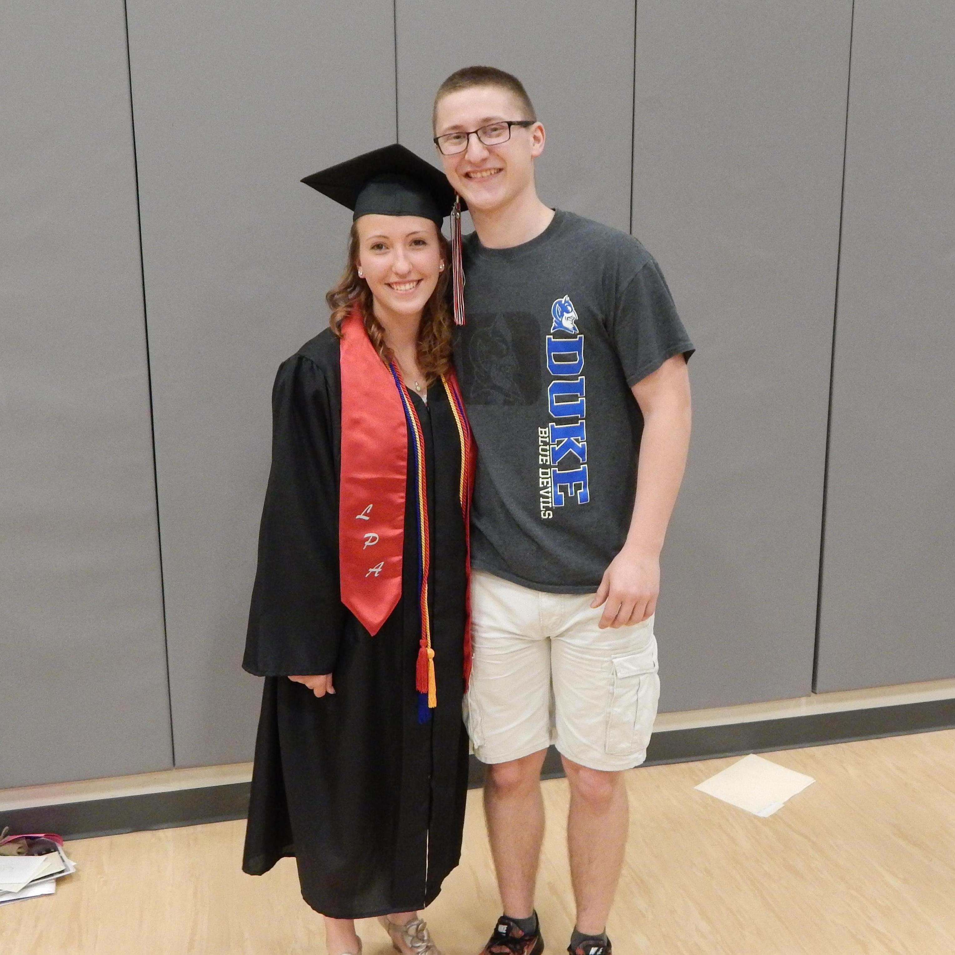 Brittanie's high school graduation 2015