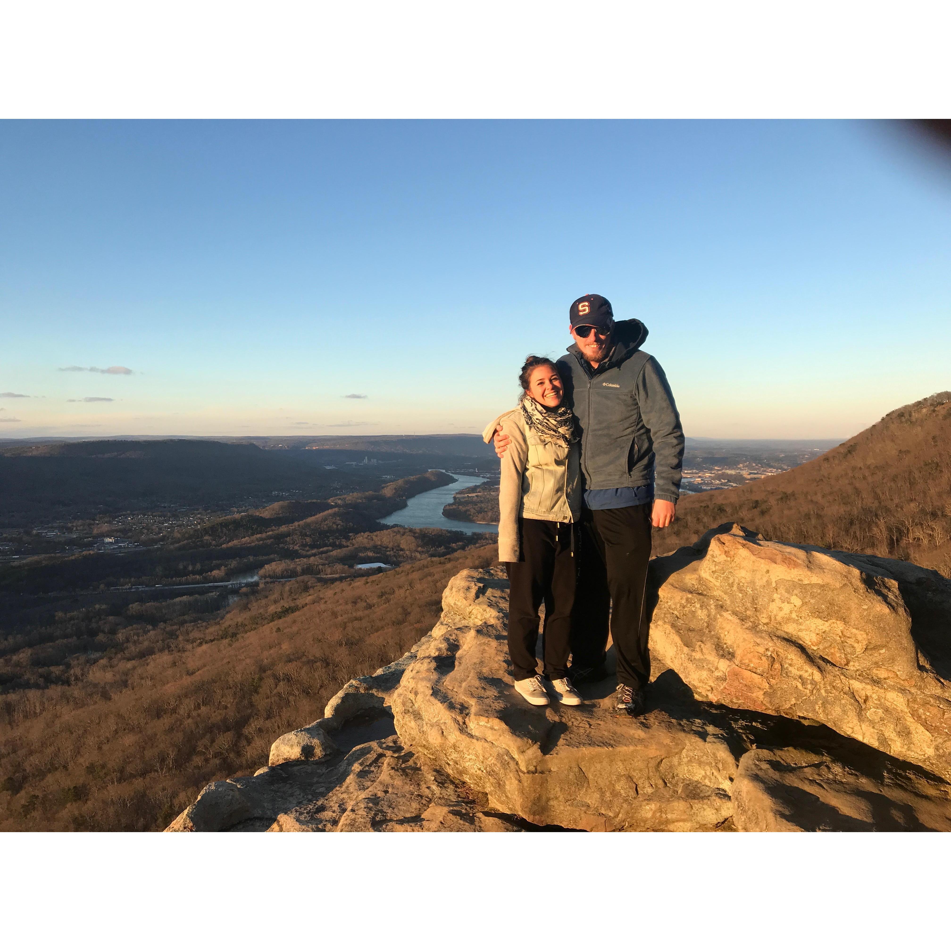 Sunset Rock in Chattanooga!