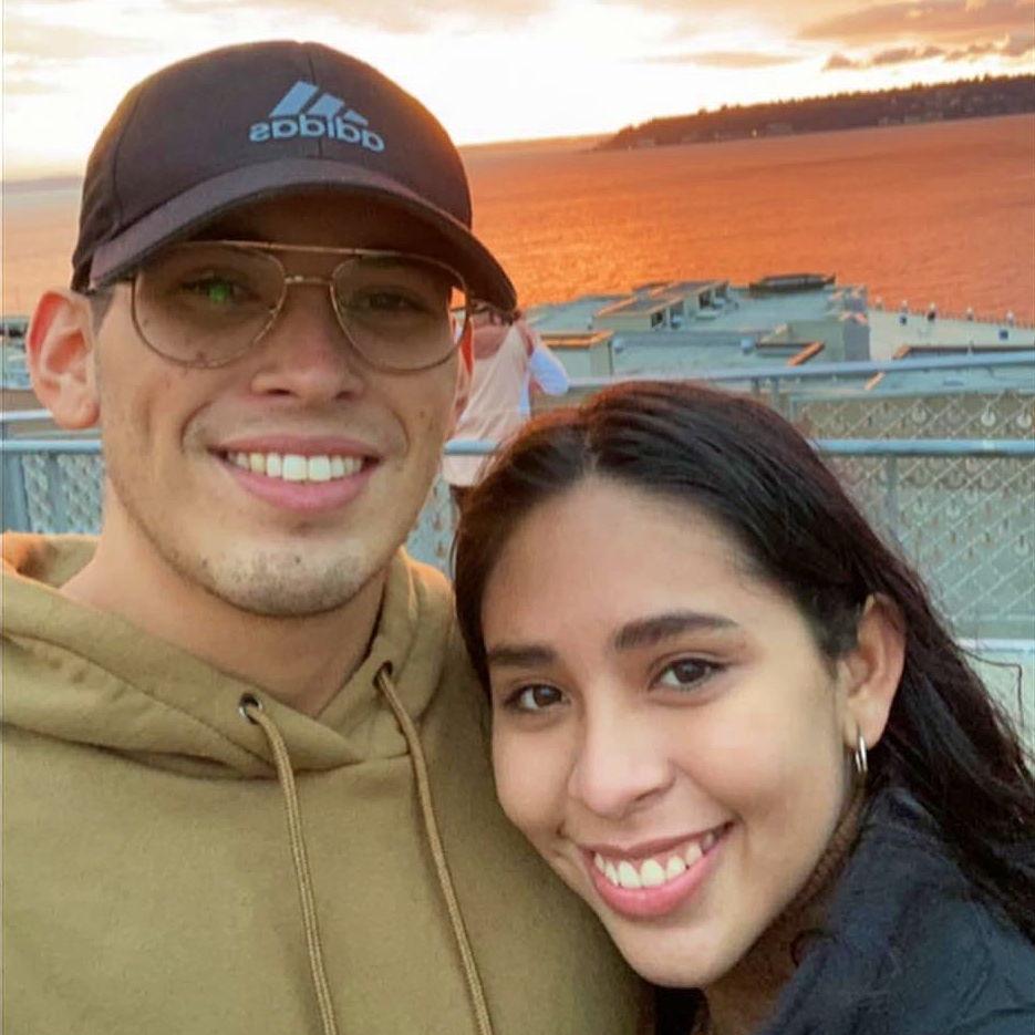 Our first photo together <3